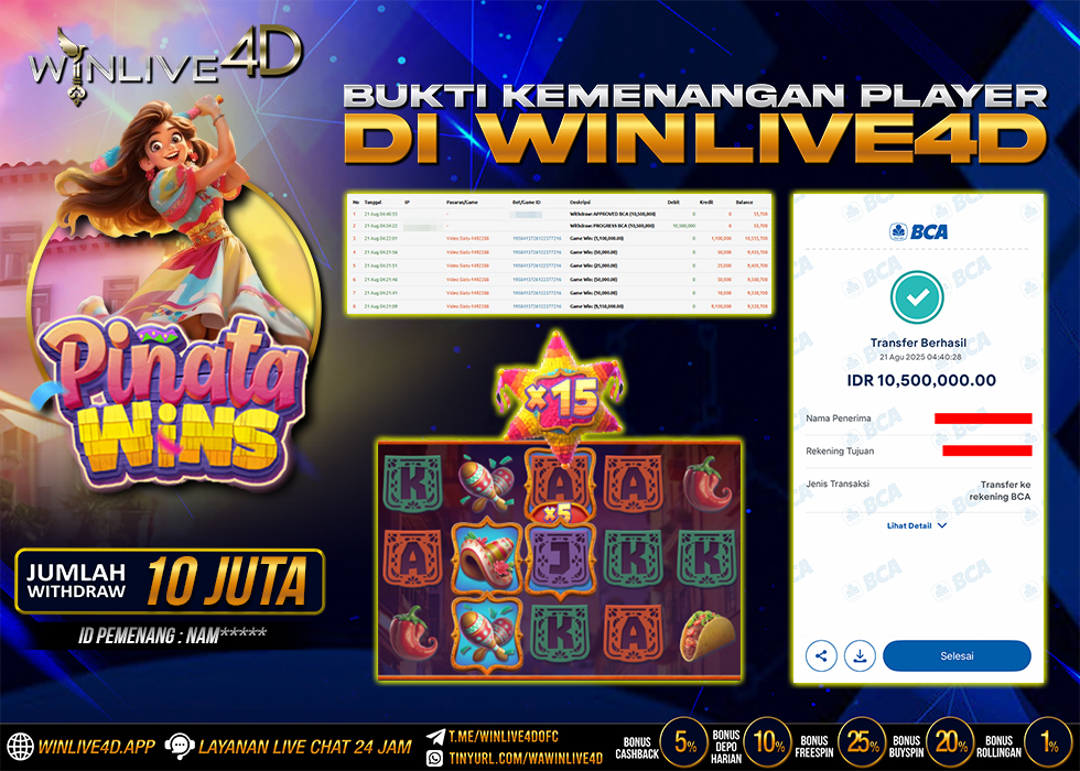 WINLIVE4D JACKPOT pinata-wins-21-8-25.,- LUNAS
