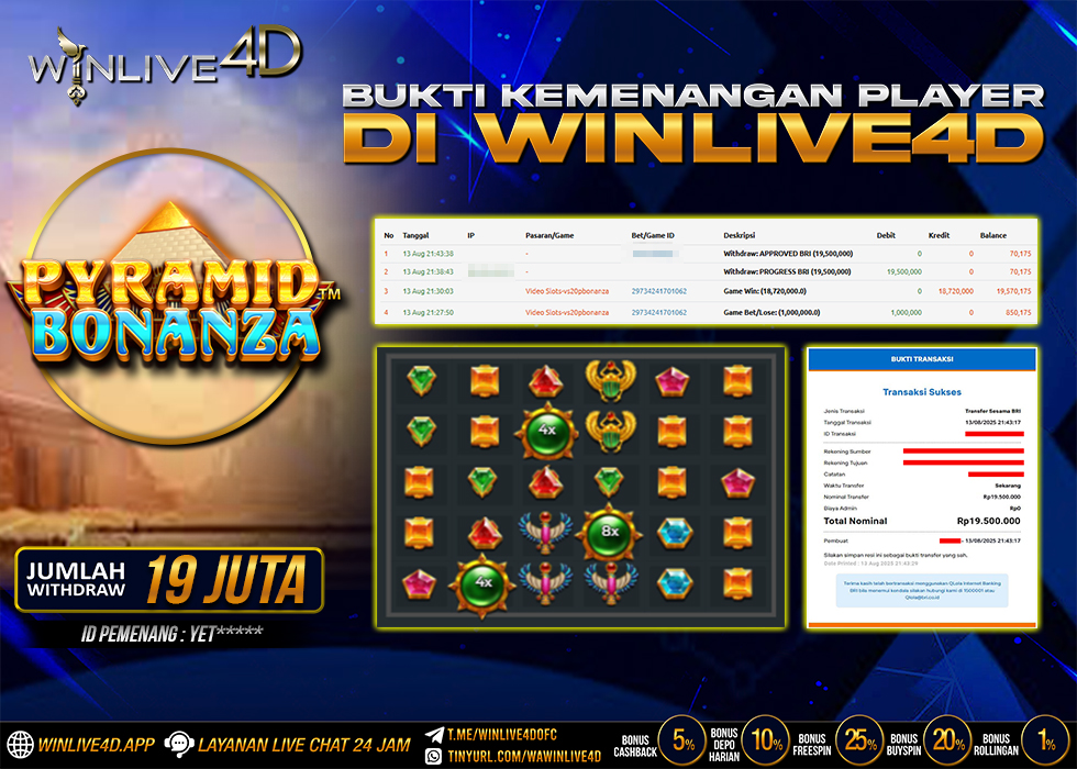 WINLIVE4D JACKPOT pyramid-bonanza-13-8-25.,- LUNAS