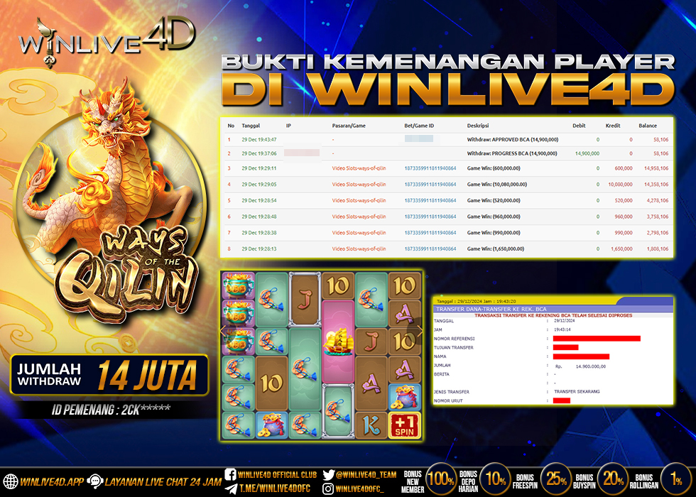 WINLIVE4D JACKPOT qilin-29-12-24.,- LUNAS