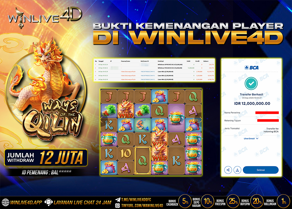 WINLIVE4D JACKPOT qilin-4-9-25.,- LUNAS