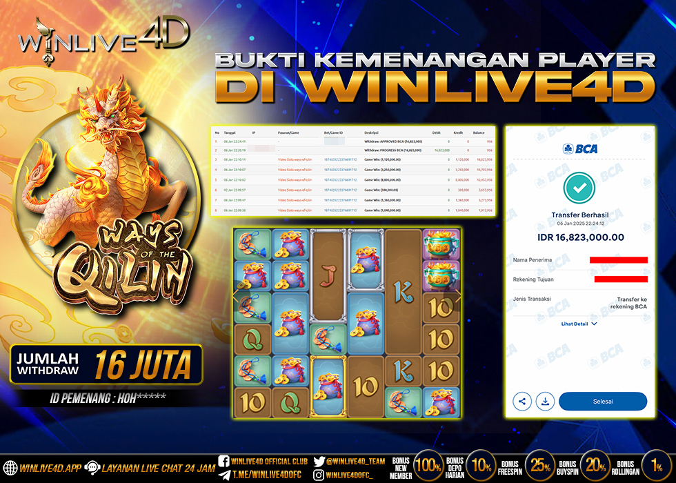 WINLIVE4D JACKPOT qilin-6-1-25.,- LUNAS