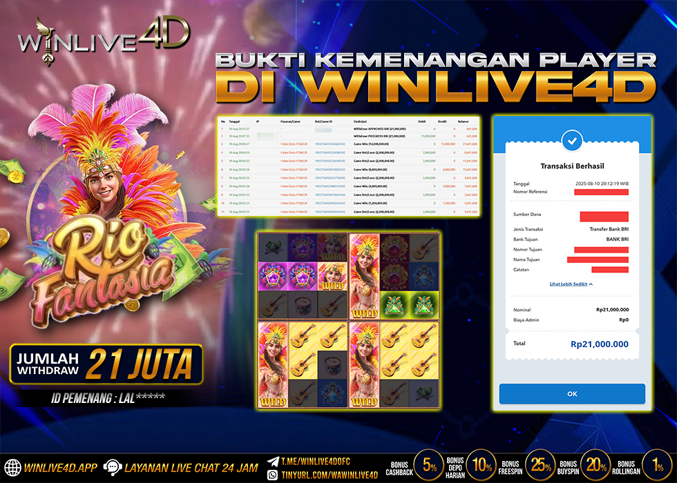 WINLIVE4D JACKPOT rio-fantasia-10-8-25.,- LUNAS