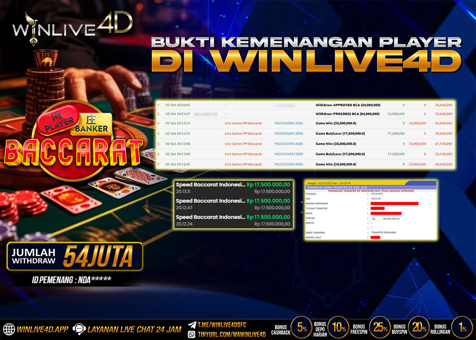 WINLIVE4D JACKPOT.,- LUNAS