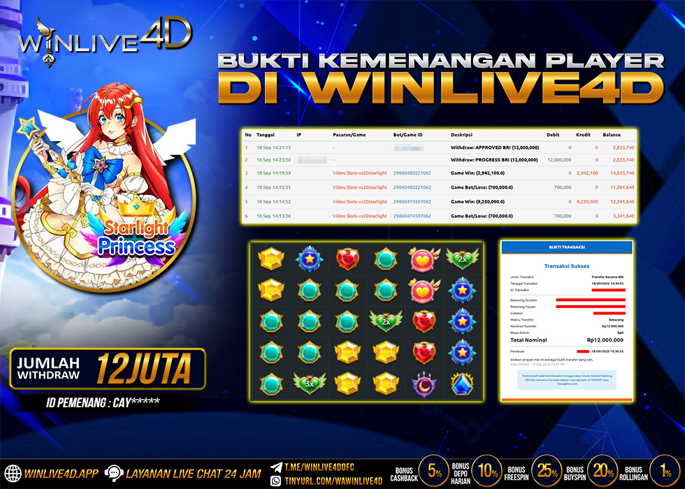 WINLIVE4D JACKPOT starlight-18-9-25.,- LUNAS