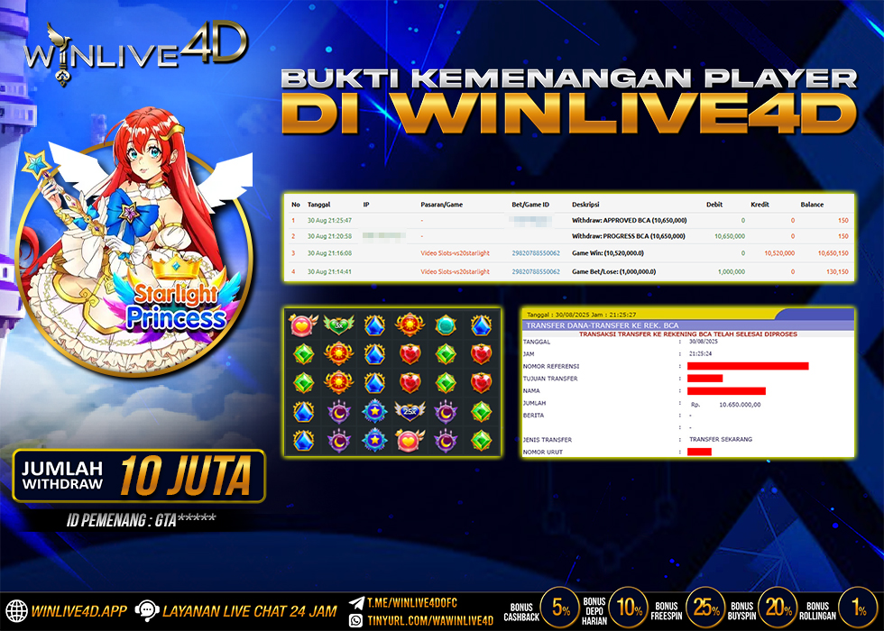 WINLIVE4D JACKPOT starlight-princess-30-8-25.,- LUNAS