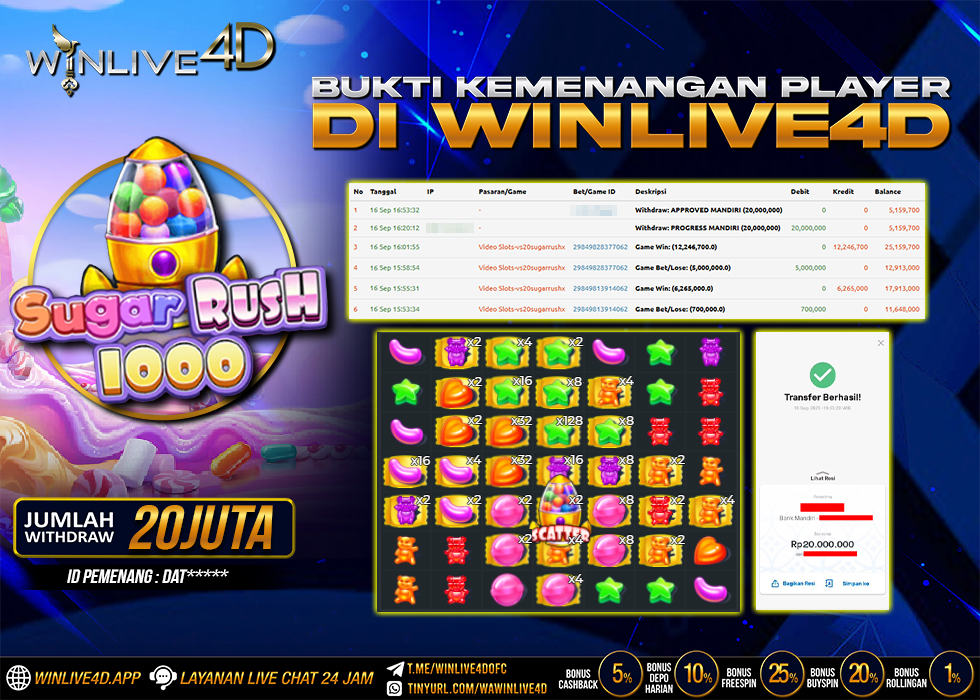 WINLIVE4D JACKPOT sugar-rush-1000-16-9-25.,- LUNAS