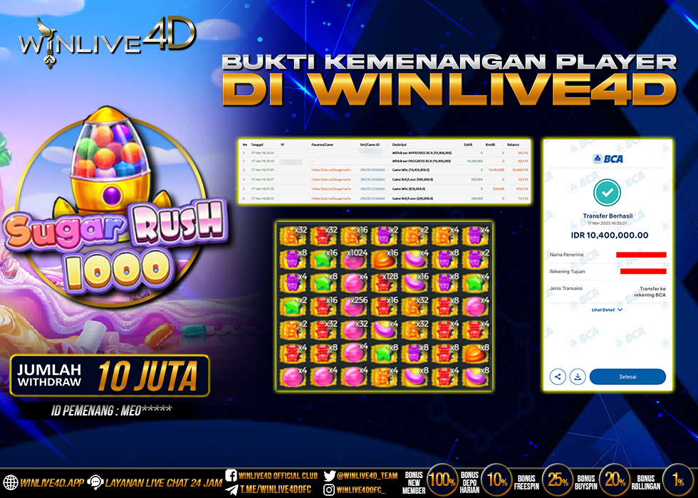 WINLIVE4D JACKPOT sugar-rush-1000-17-3-25.,- LUNAS