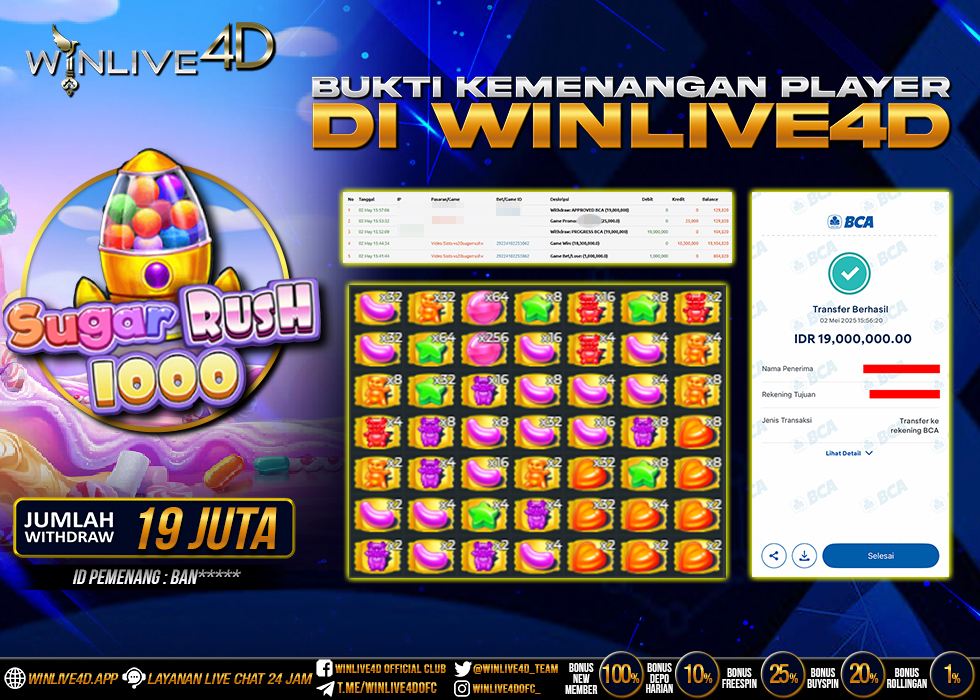 WINLIVE4D JACKPOT sugar-rush-1000-2-5-25.,- LUNAS