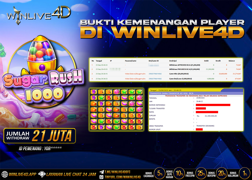 WINLIVE4D JACKPOT.,- LUNAS