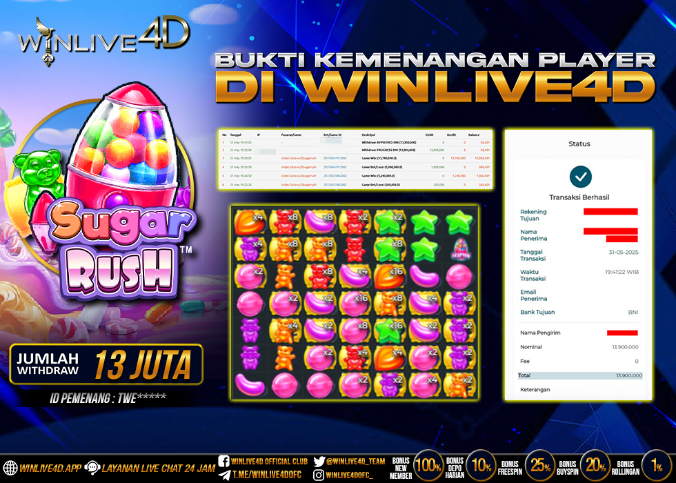 WINLIVE4D JACKPOT sugar-rush-31-5-25.,- LUNAS