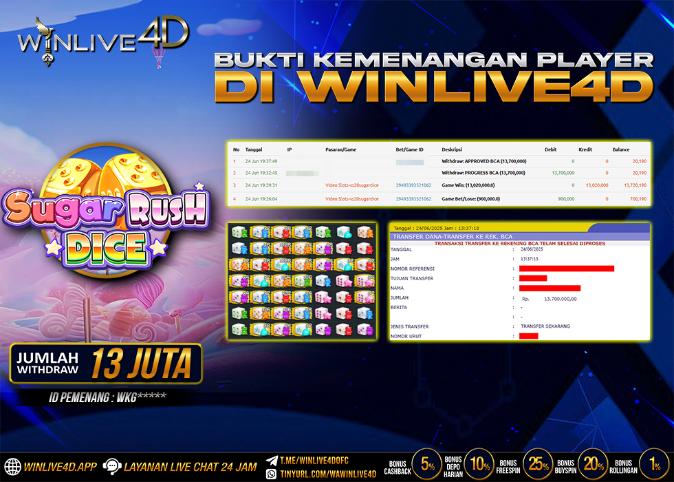 WINLIVE4D JACKPOT sugar-rush-dice-24-6-25.,- LUNAS