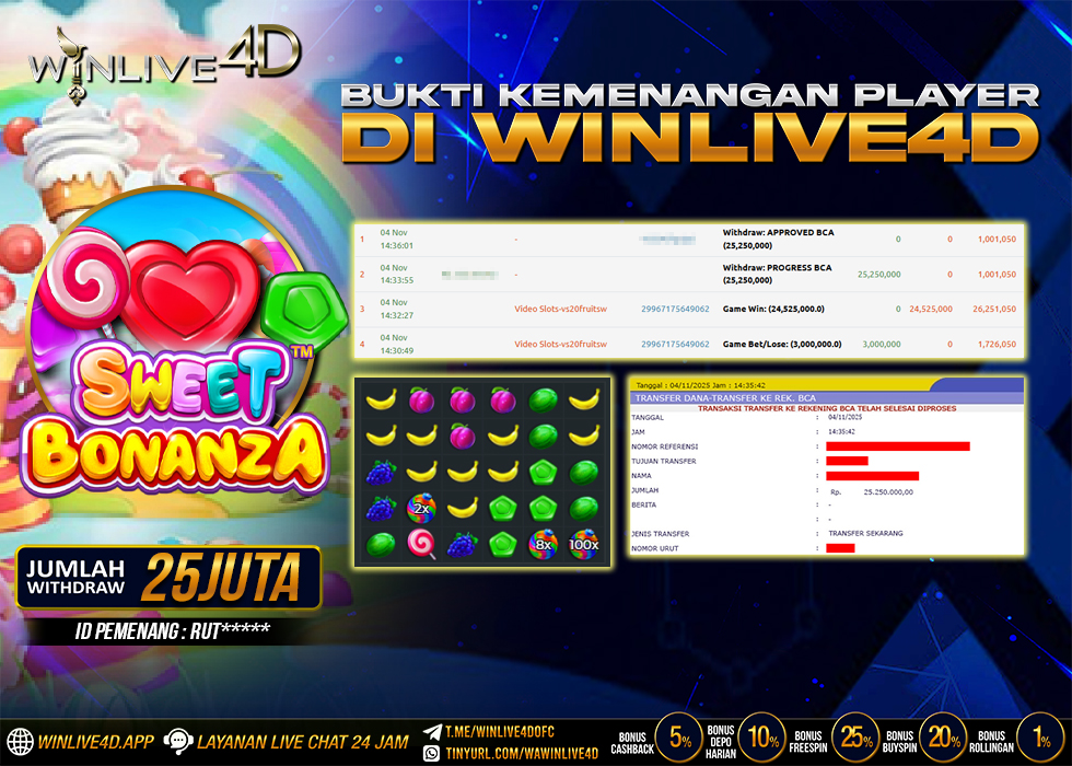 WINLIVE4D JACKPOT.,- LUNAS