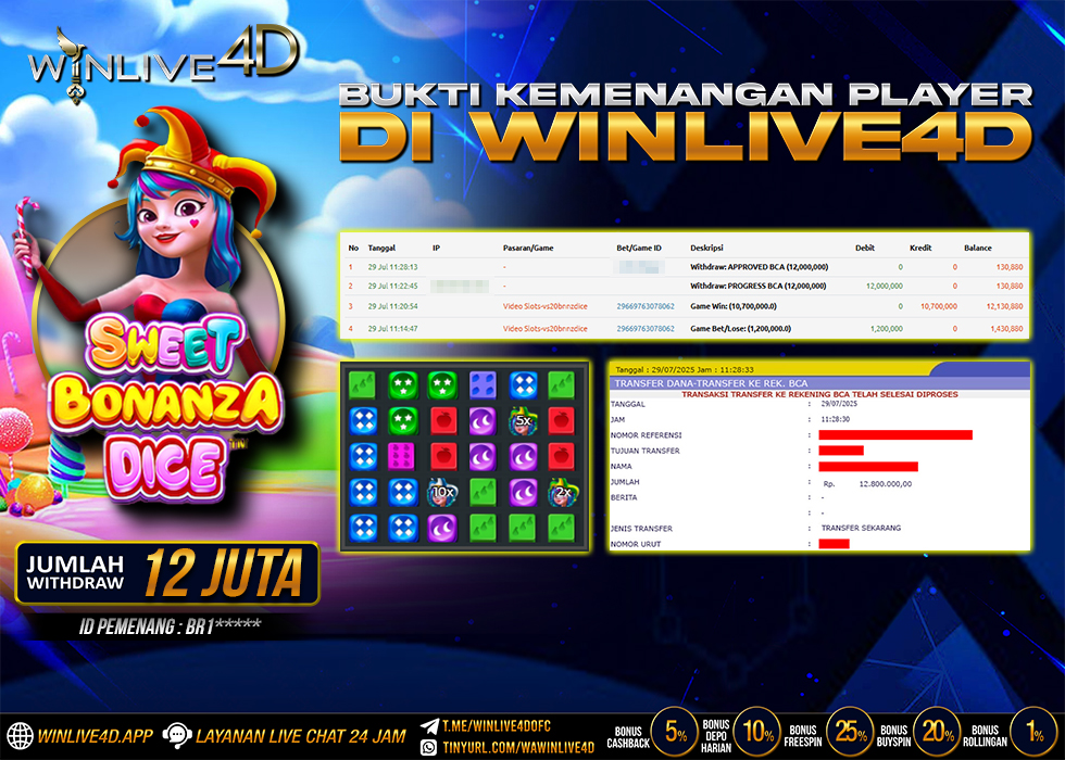 WINLIVE4D JACKPOT sweet-bonanza-dice-29-7-25.,- LUNAS