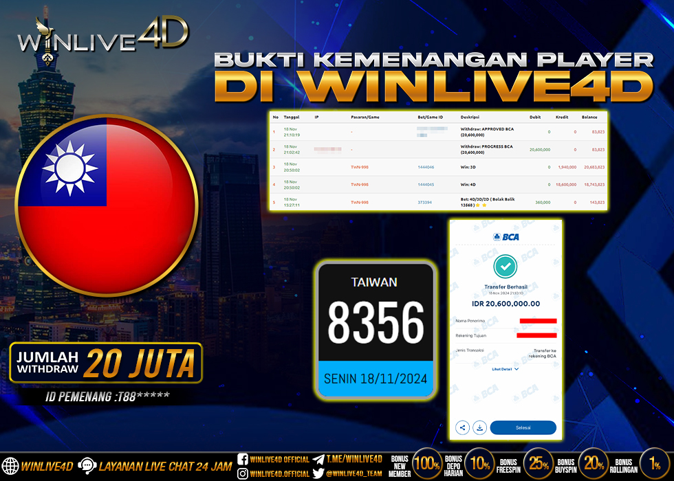 WINLIVE4D JACKPOT taiwan-18-11-24.,- LUNAS