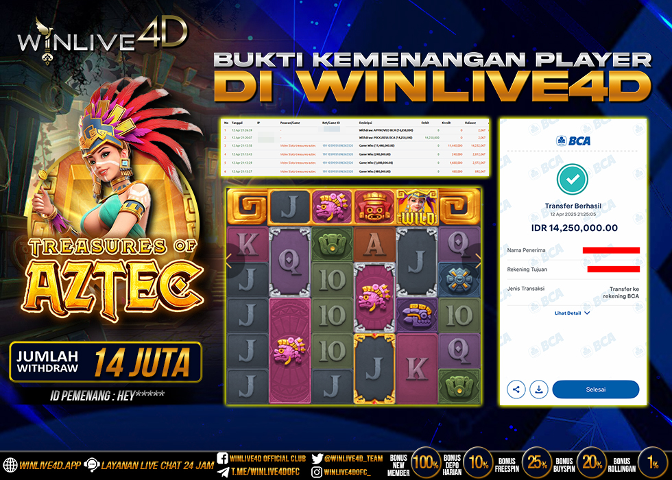 WINLIVE4D JACKPOT treasures-of-aztec-12-4-25.,- LUNAS