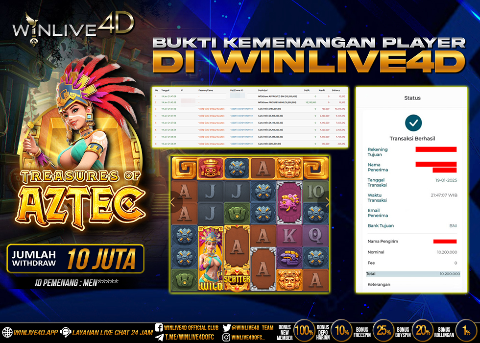 WINLIVE4D JACKPOT treasures-of-aztec-19-1-25.,- LUNAS
