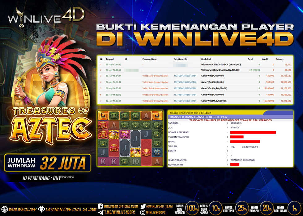 WINLIVE4D JACKPOT treasures-of-aztec-28-5-25.,- LUNAS