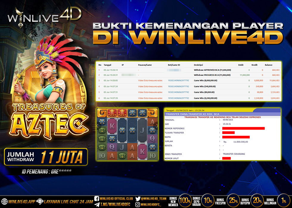 WINLIVE4D JACKPOT treasures-of-aztec-5-6-25.,- LUNAS
