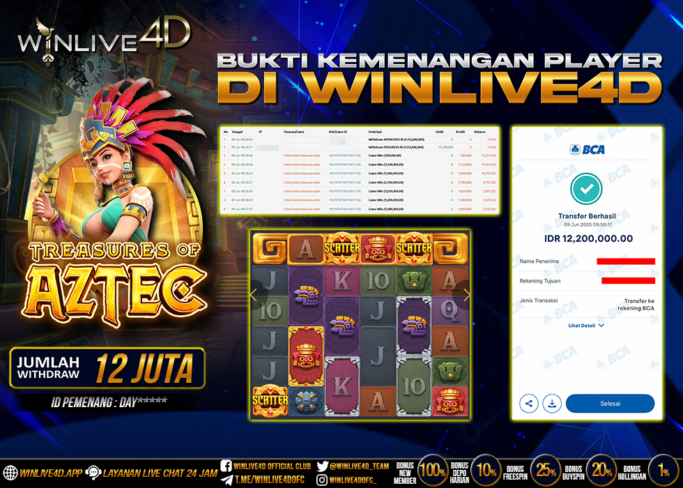 WINLIVE4D JACKPOT treasures-of-aztec-9-6-25.,- LUNAS