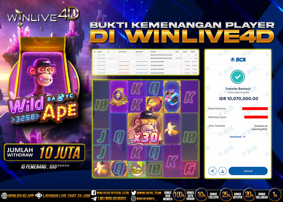 WINLIVE4D JACKPOT wild-ape-12-12-24,- LUNAS