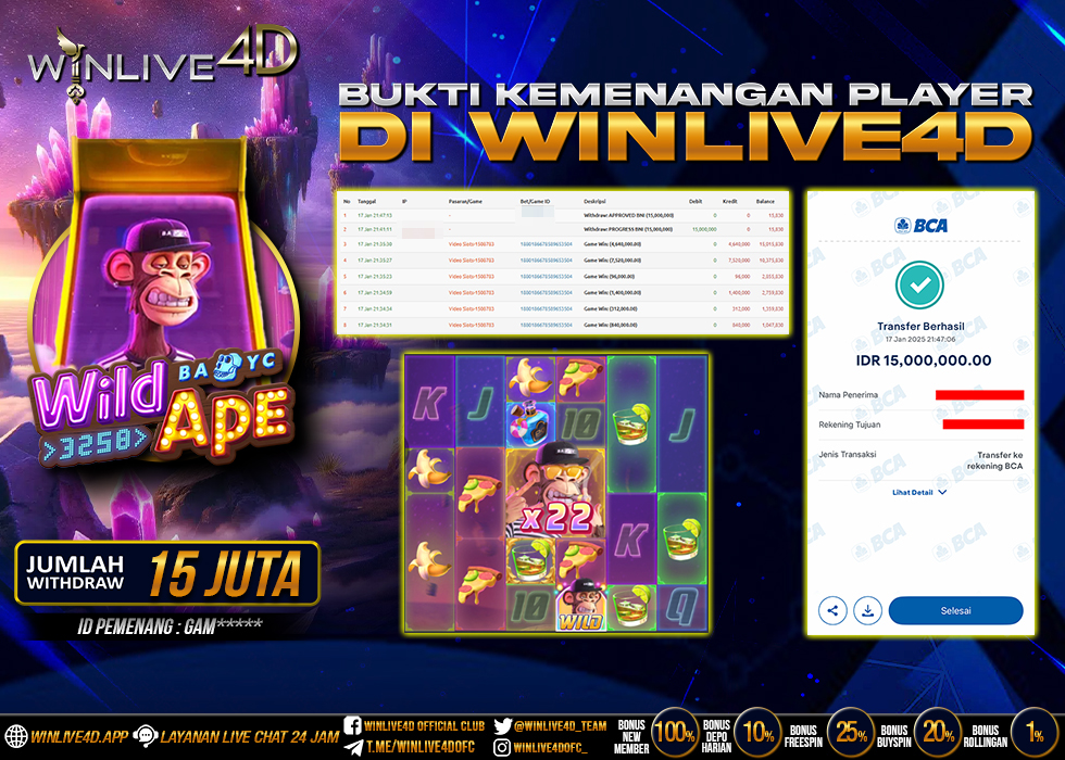 WINLIVE4D JACKPOT wild-ape-17-1-25.,- LUNAS