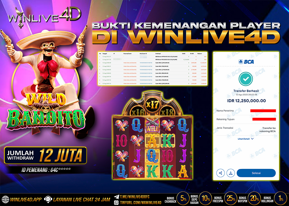 WINLIVE4D JACKPOT wild-bandito-12-8-25.,- LUNAS