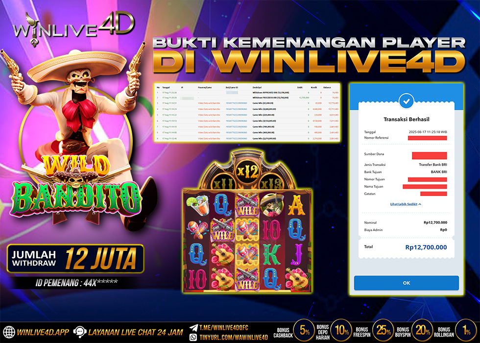 WINLIVE4D JACKPOT wild-bandito-17-8-25.,- LUNAS