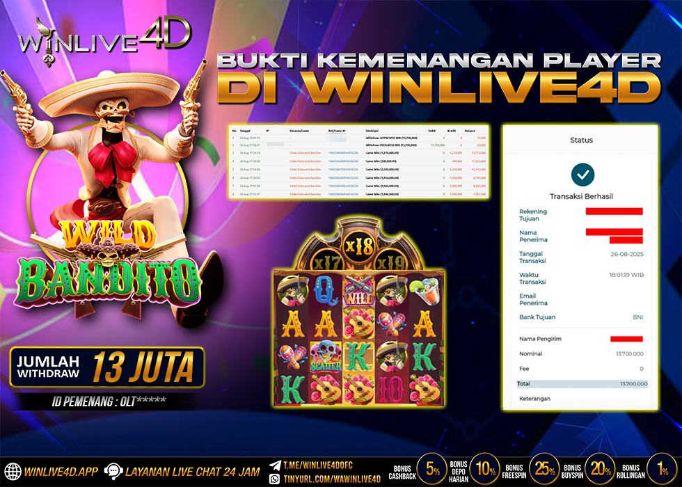 WINLIVE4D JACKPOT wild-bandito-26-8-25.,- LUNAS