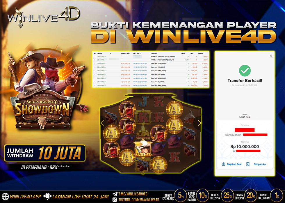 WINLIVE4D JACKPOT wild-bounty-20-6-25.,- LUNAS