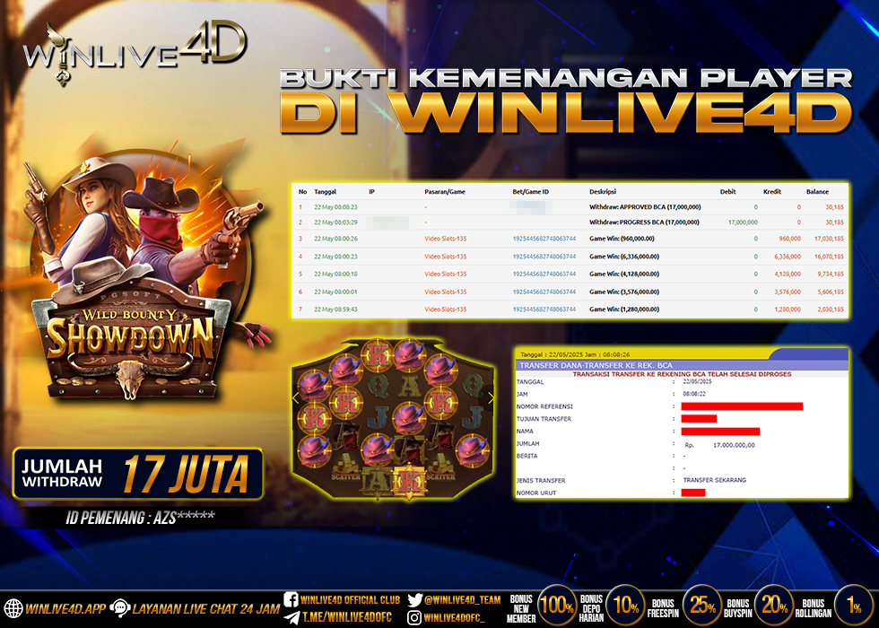 WINLIVE4D JACKPOT wild-bounty-22-5-25.,- LUNAS