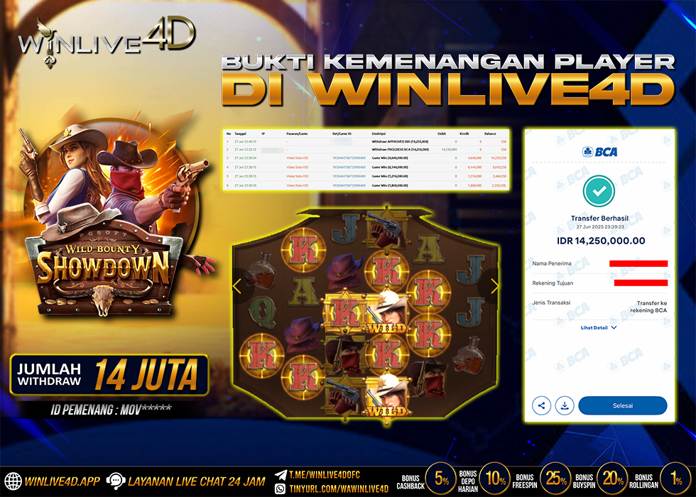 WINLIVE4D JACKPOT wild-bounty-27-6-25.,- LUNAS
