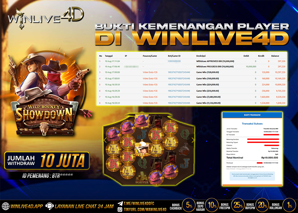 WINLIVE4D JACKPOT wild-bounty-showdown-10-8-25.,- LUNAS