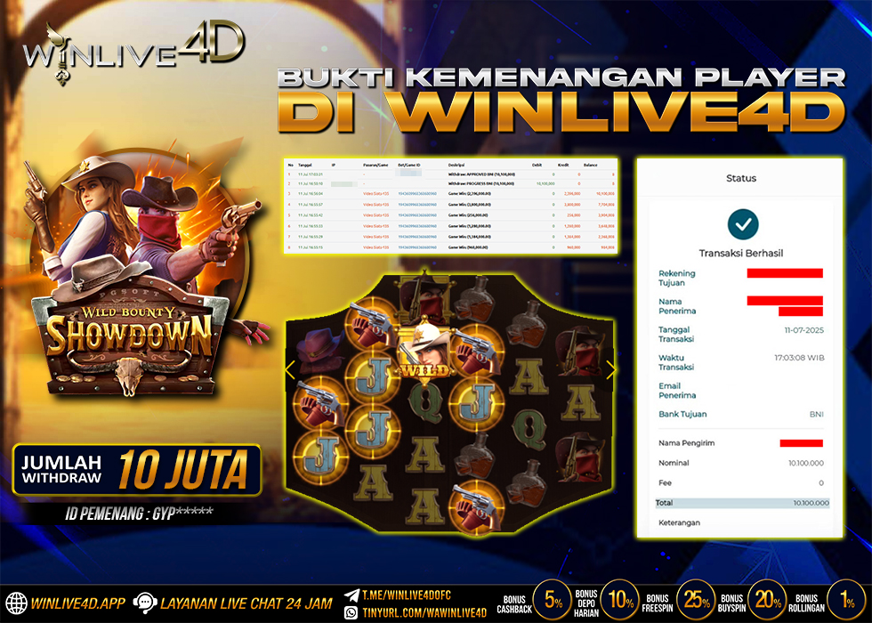 WINLIVE4D JACKPOT wild-bounty-showdown-11-7-25.,- LUNAS