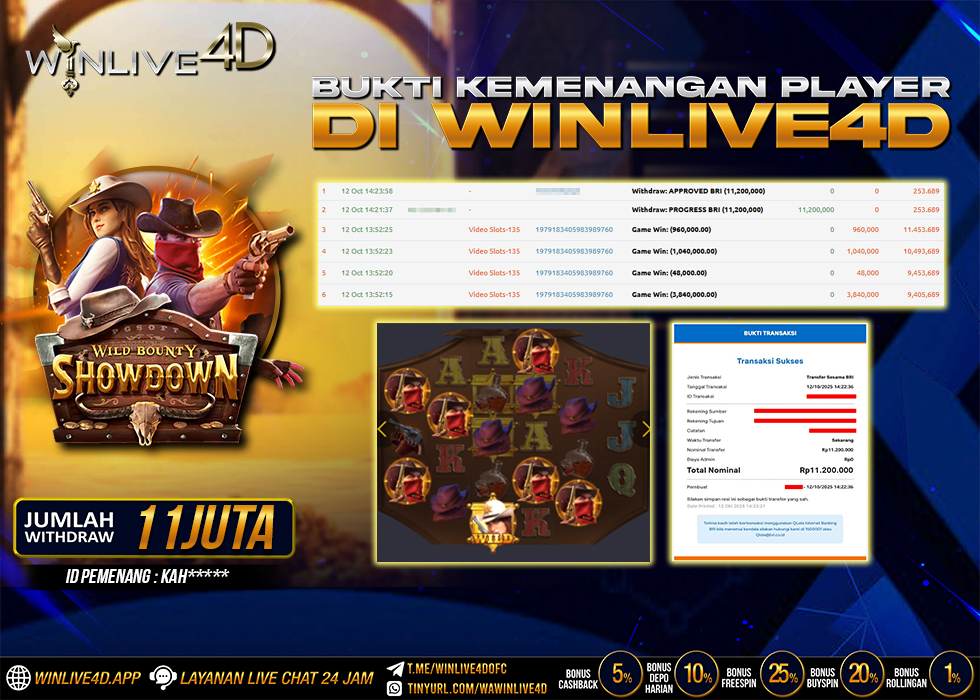 WINLIVE4D JACKPOT.,- LUNAS