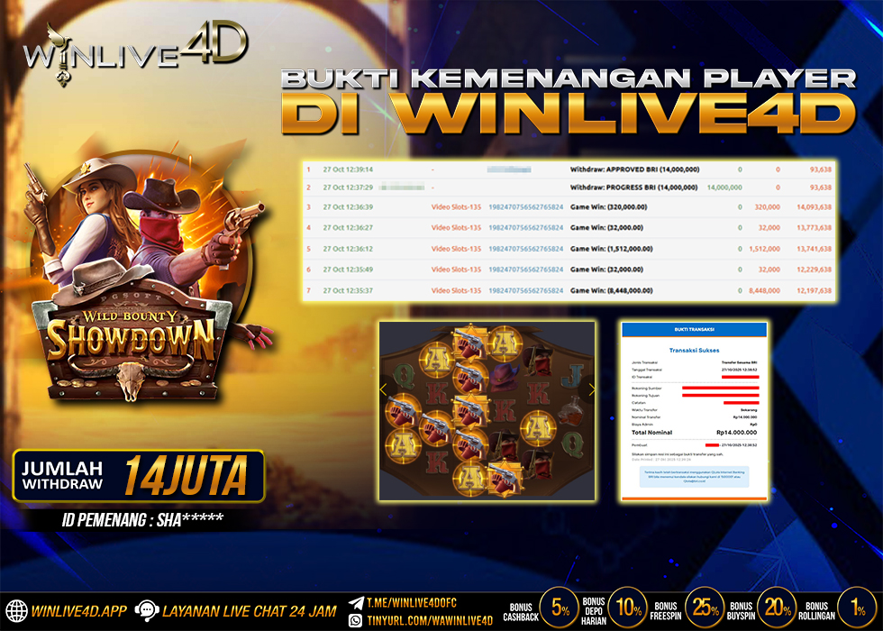 WINLIVE4D JACKPOT.,- LUNAS