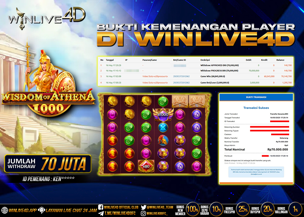 WINLIVE4D JACKPOT wisdom-of-athena-1000-16-5-25.,- LUNAS