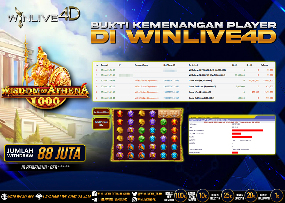 WINLIVE4D JACKPOT wisdom-of-athena-1000-30-5-25.,- LUNAS