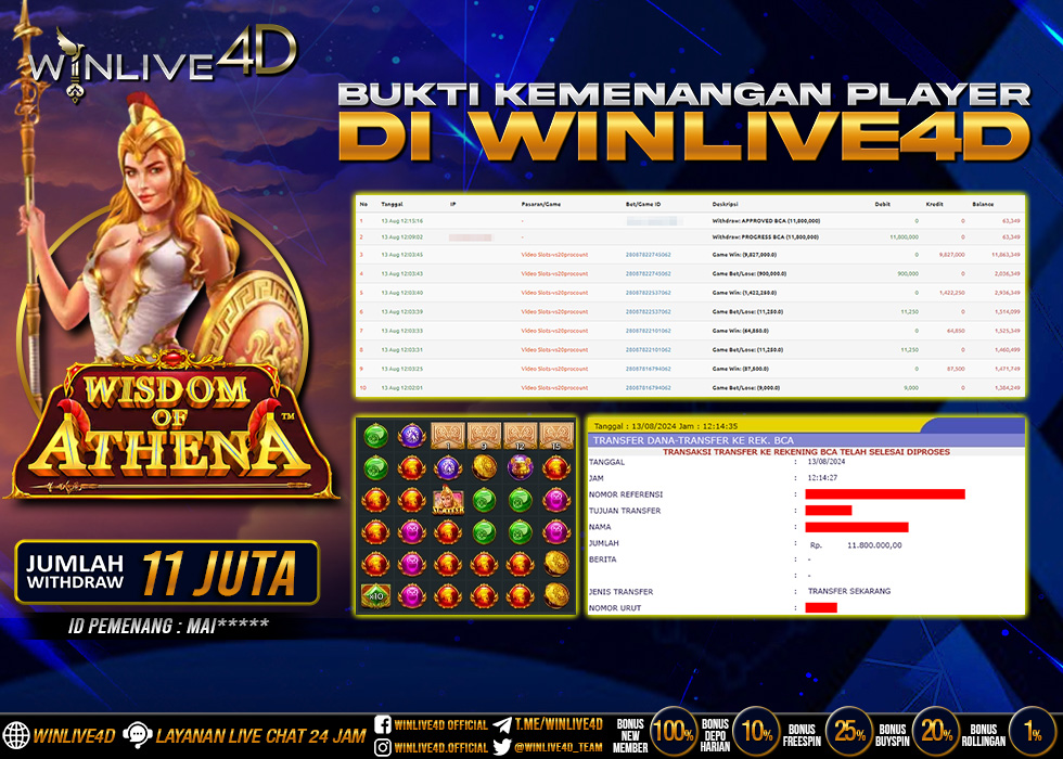 WINLIVE4D JACKPOT SLOT wisdom-of-athena-13-8-24.,- LUNAS