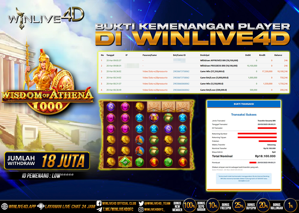 WINLIVE4D JACKPOT wisdom-of-athena-20-03-25.,- LUNAS