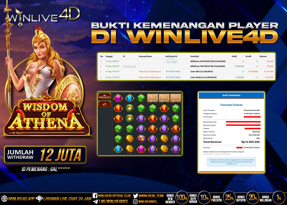 WINLIVE4D JACKPOT wisdom-of-athena-31-5-25.,- LUNAS