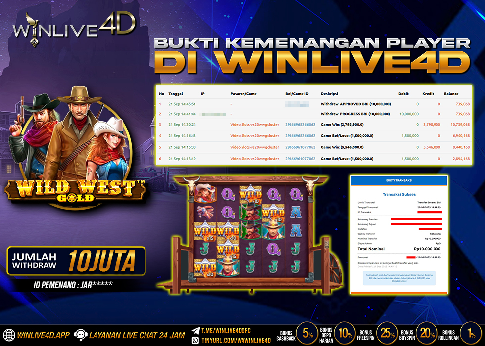 WINLIVE4D JACKPOT.,- LUNAS