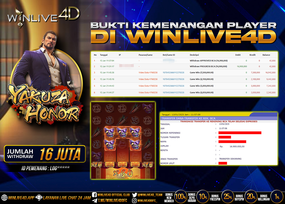 WINLIVE4D JACKPOT yakuza-honor-13-1-25.,- LUNAS