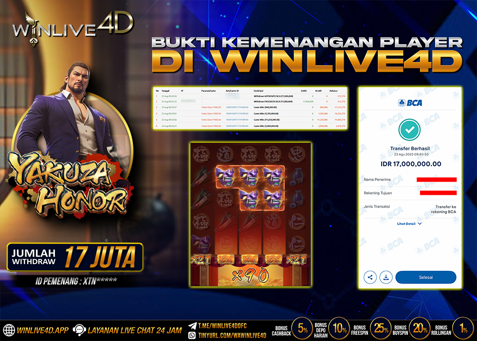 WINLIVE4D JACKPOT yakuza-honor-23-8-25.,- LUNAS