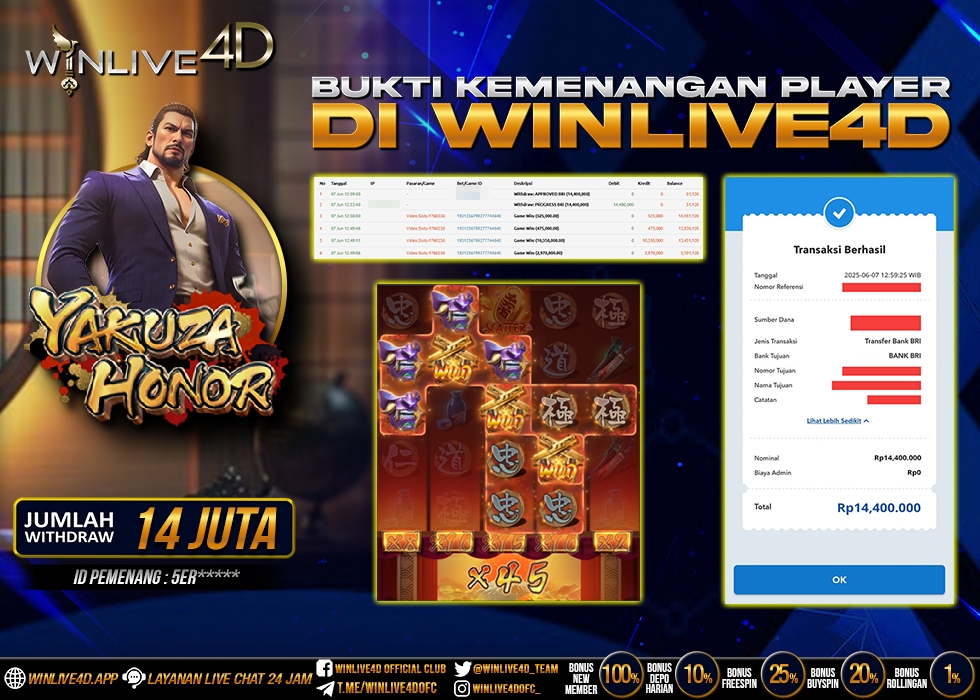WINLIVE4D JACKPOT yakuza-honor-7-6-25.,- LUNAS