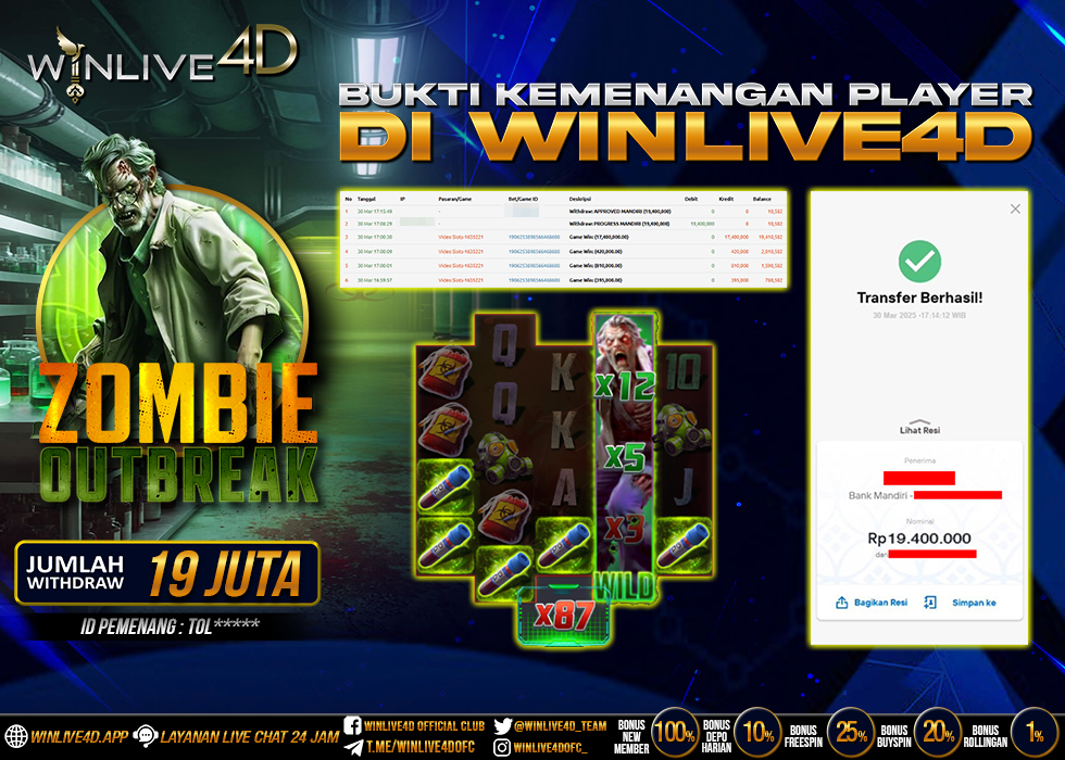 WINLIVE4D JACKPOT zombie-outbreak-30-3-25.,- LUNAS