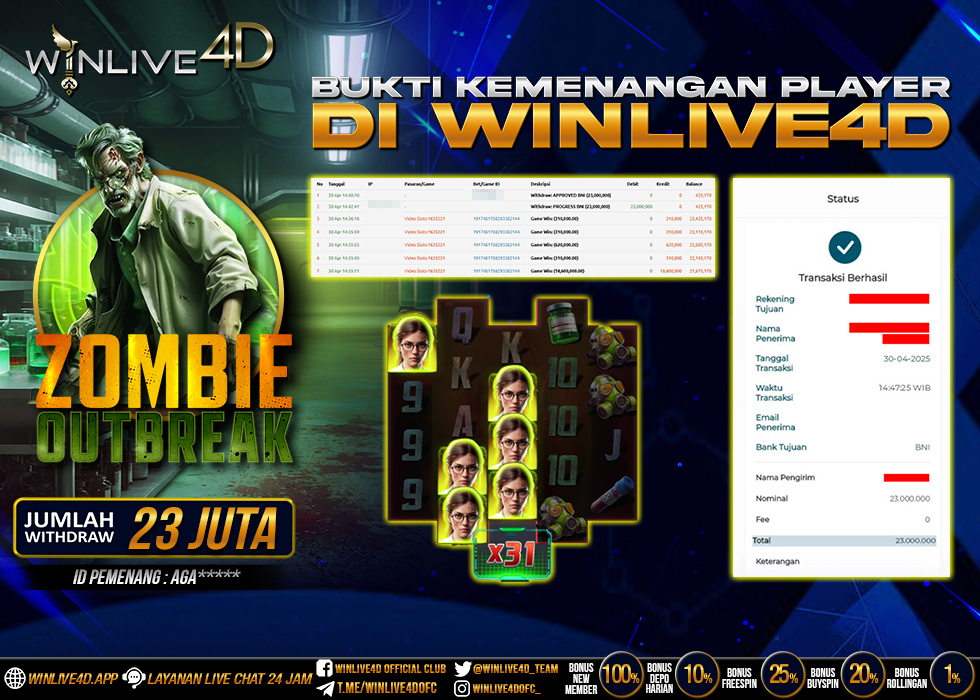 WINLIVE4D JACKPOT zombie-outbreak-30-4-25.,- LUNAS