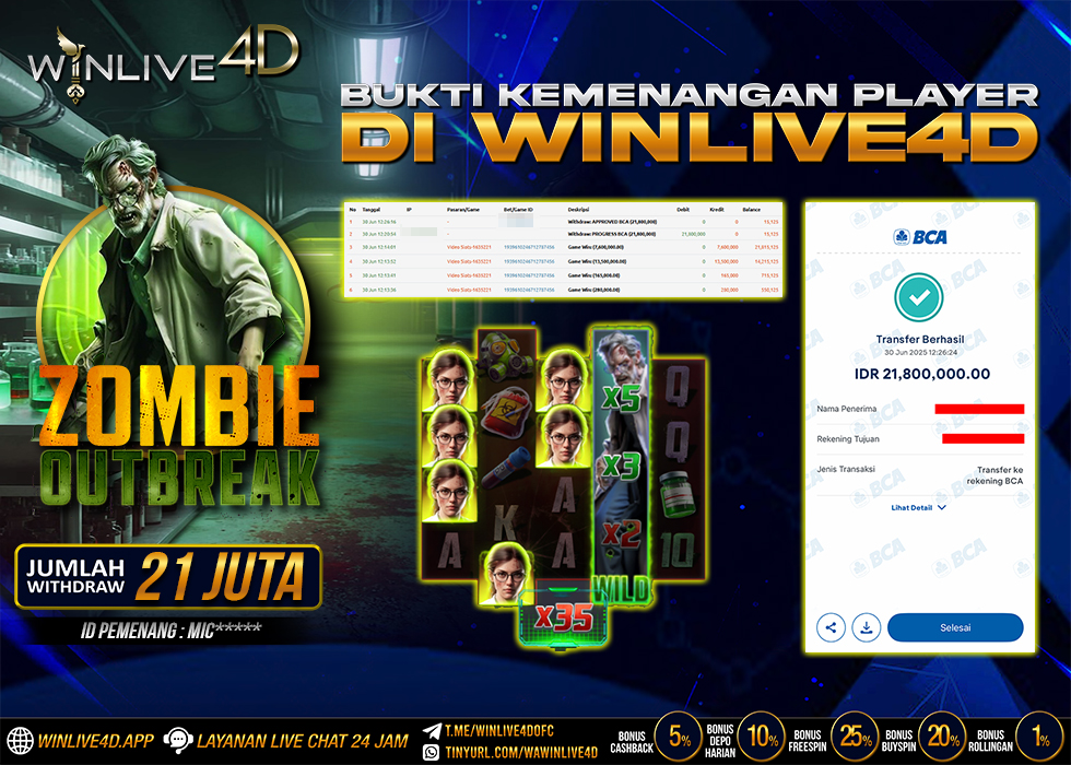 WINLIVE4D JACKPOT zombie-outbreak-30-6-25.,- LUNAS